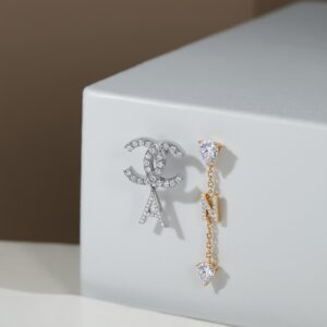 18k fine gold earring