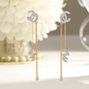 18k gold earring