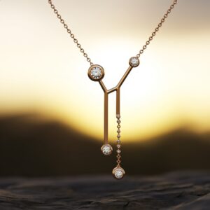 18K Fine gold pendant