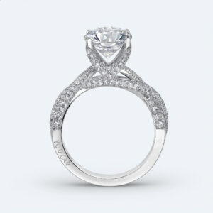 18k gold diamond ring